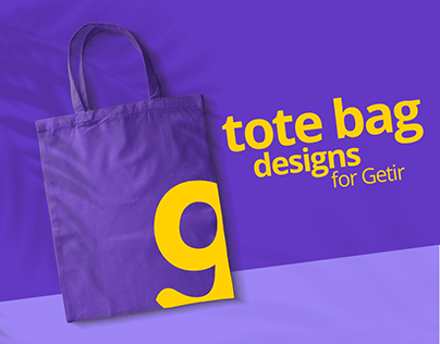 Getir Tote Bag Designs