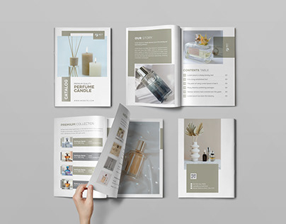 Product Catalog Design - Perfume Catalog