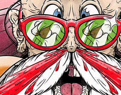 My Staches Collection - No.7 - Master Roshi