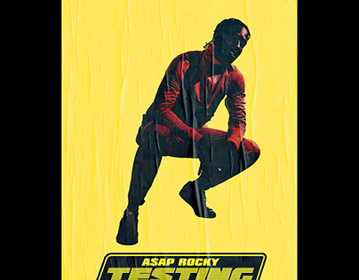 Asap Rocky Testing (Poster Design)