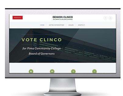 Clinco Board Reelection Campaign Website