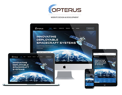 Opterus Website Design & Development