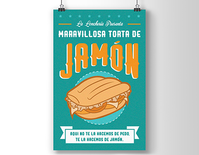Poster // Torta de Jamón