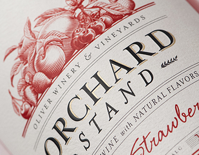 Orchard Stand Wine Label & Packaging