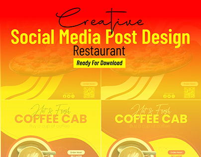 Social Media Post Design For Food Industries