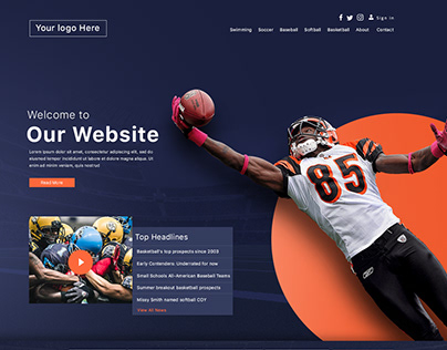 Webdesign Sports News
