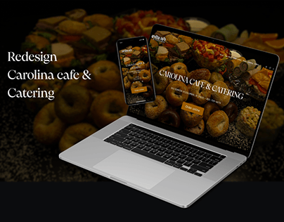 Redesign "Carolina cafe & catering"