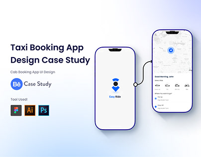 Taxi Booking App UI design Case Study