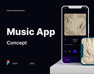 Music App UX/IU Study case