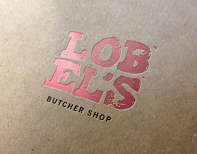 Lobel's Butcher Shop Branding