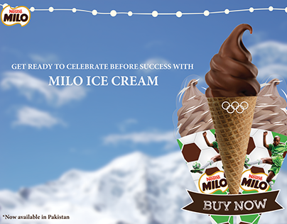 Milo Ice Cream - Launch