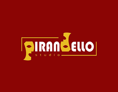 Typography logo design for pirandello studio