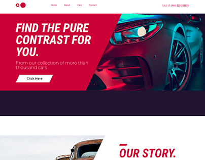 Website for Car dealing company