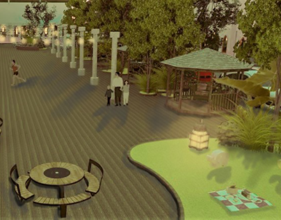 Small Open Park design