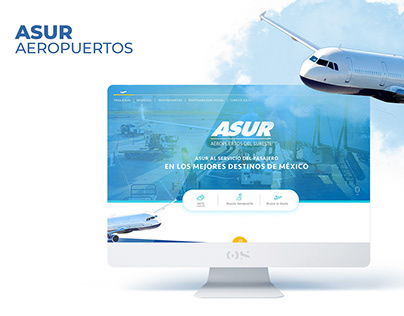 ASUR UI Web Site Design