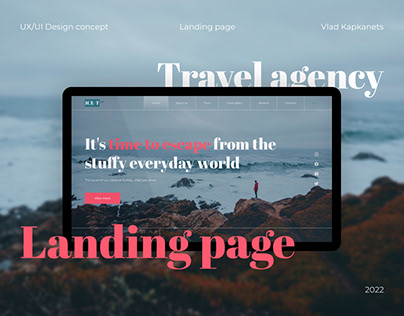 Website design | Landing page | Travel agency ICE-Tour