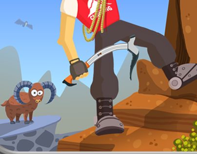 Game for Android "Climbing run"