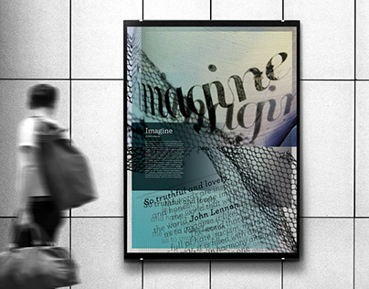 Experimental Typography- Music Poster