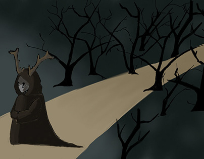 Concept personnage (ambiance forêt sombre)