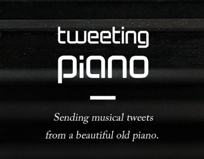 Tweeting Piano, Website renewal (2013)