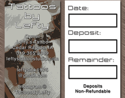 Eyebrow Tattoo Aftercare  Appointment Card  Downloadable Artwork  EYE  DESIGN PROFESSIONAL