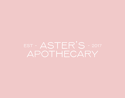 Aster's Apothecary Brand Identity & Packaging Design