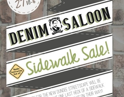 Sidewalk Sale @ Denim Saloon