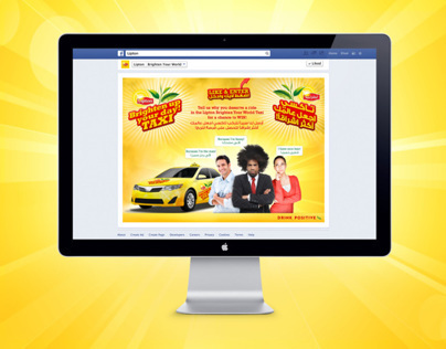 Lipton Brighten Your Day Taxi Facebook Application