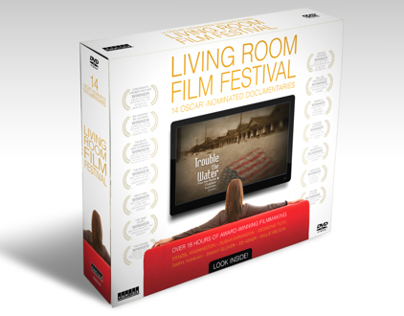 Living Room Film Festival Packaging