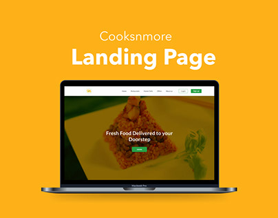 Cooksnmore Landing Page