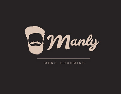 Manly | Men's Grooming | Logo | Branding