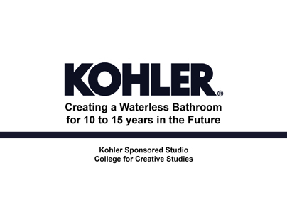 Kohler Sponsored Studio: Waterless Bathroom Project