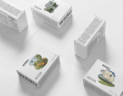 WSAU soap Packaging and Visual Design