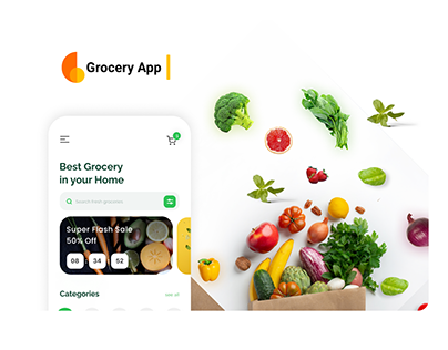 Grocery Mobile App UI UX