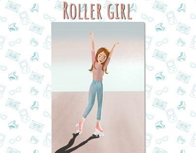 Character design Roller girl