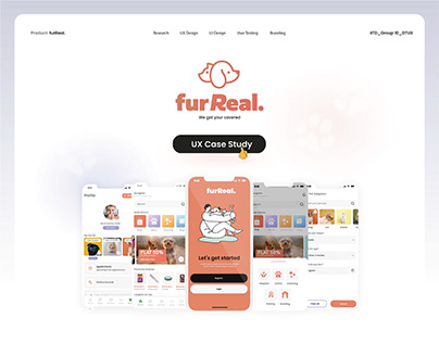 Project thumbnail - furReal - A pet wellbeing app