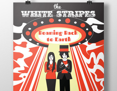 The White Stripes Reunion Tour Poster