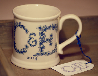 Crabtree & Evelyn 2014 mug