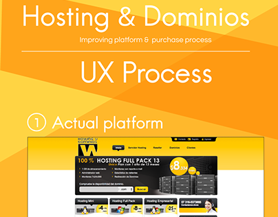 Hosting & dominios Improving platform