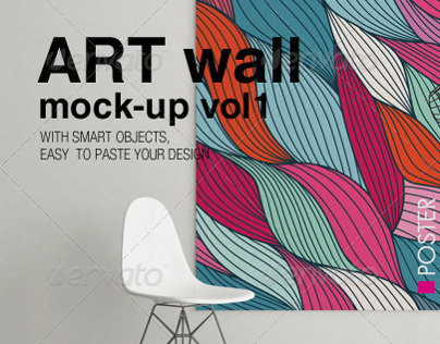 Art Wall Mock-up Vol.1