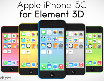 Apple iPhone 5C for Element 3D