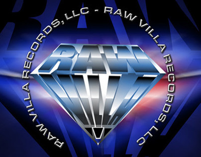 Raw Villa-Hip Hop group logo design