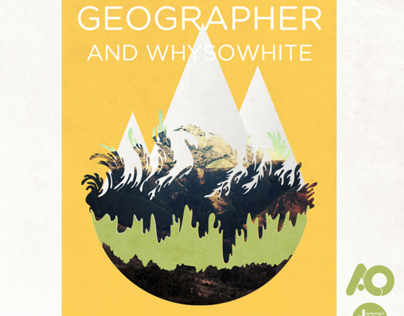 Geographer Concert Poster Design (2013)