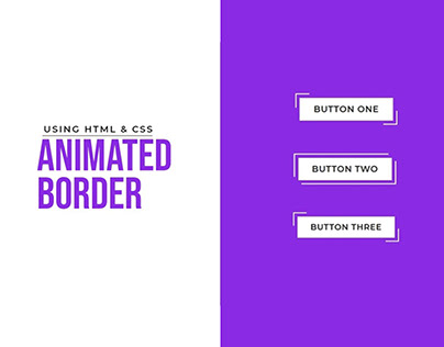 CSS Button Border Animation on Hover
