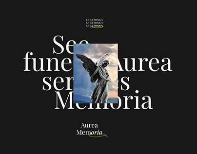 Aurea Memoria / funeral home / website design