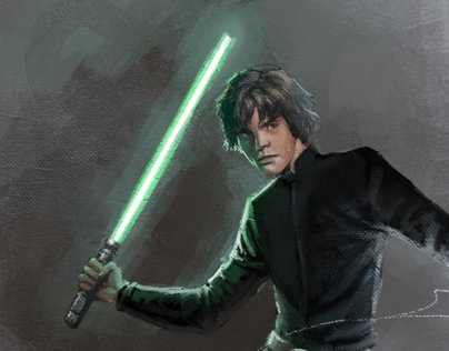 Luke Skywalker - Star Wars Art Jam