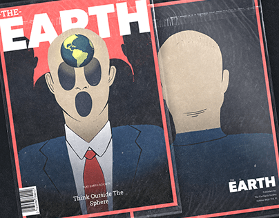 The Earth editorial design