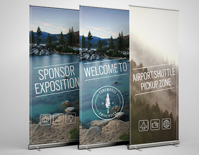 TubeMogul University 2016 Lake Tahoe Event Signage