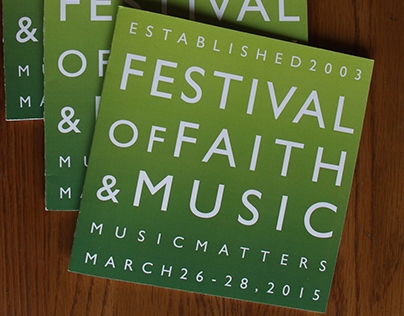 Festival of Faith & Music Branding