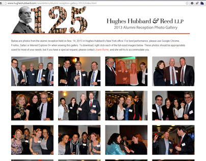 HHR Alumni Event Responsive Image Gallery